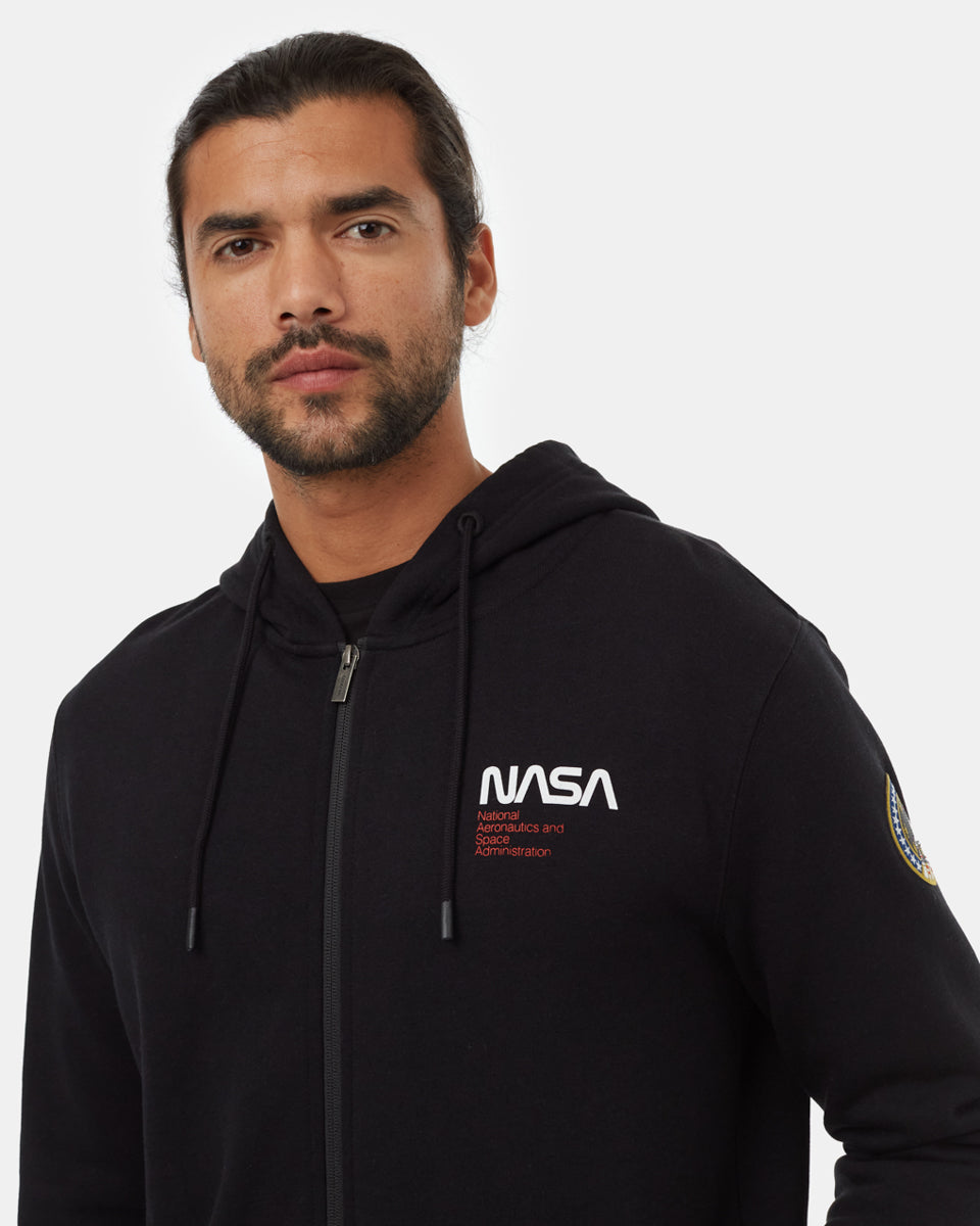 Shuttle Patch Zip Hoodie