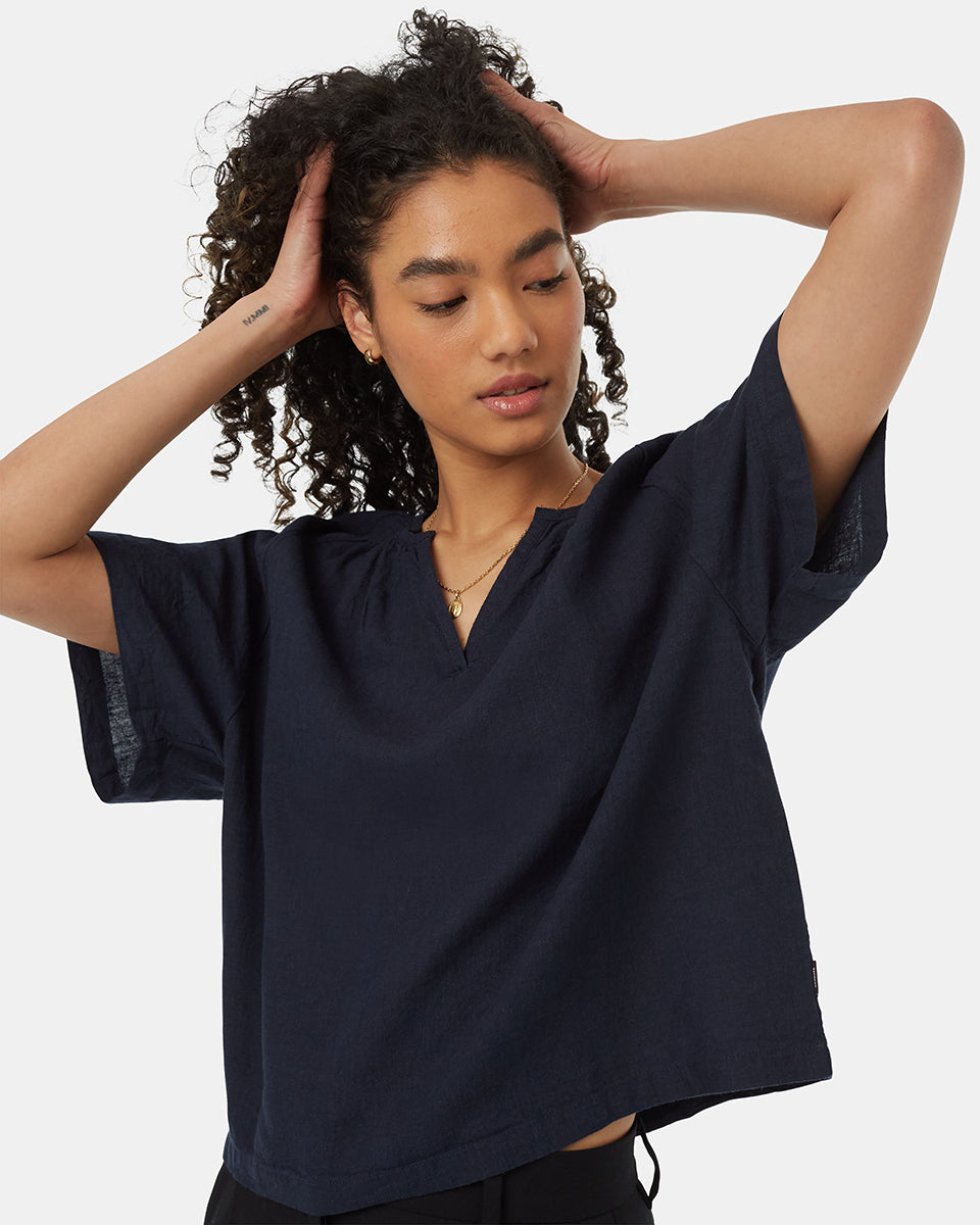 Hemp Popover Shirt