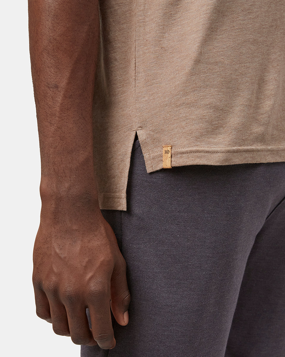 Hemp Step Hem T-Shirt