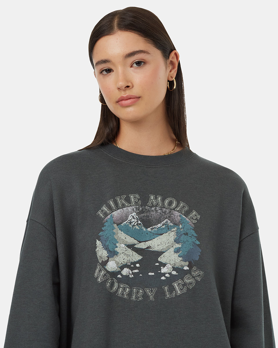 Hike More Oversized Crew