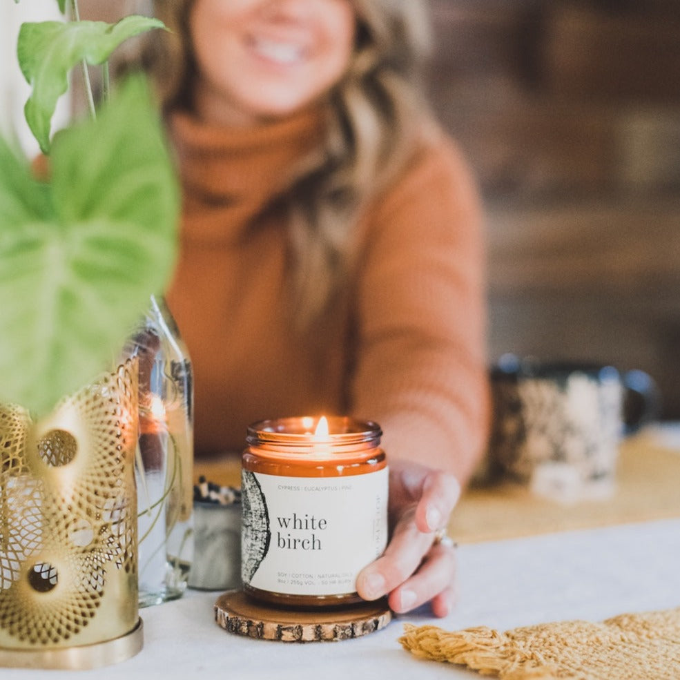 White Birch Soy Candle
