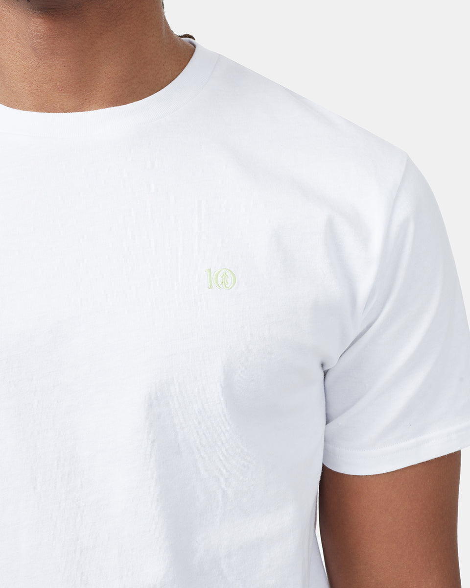 Organic Cotton Embroidered Ten T-Shirt