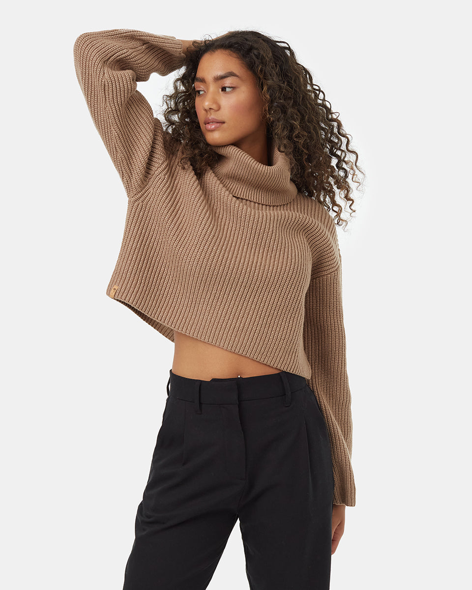 Highline Wide Neck Turtleneck