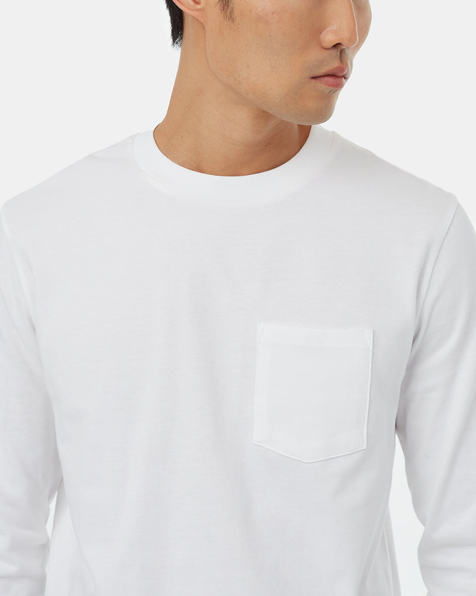 Heavyweight Cotton Pocket Longsleeve
