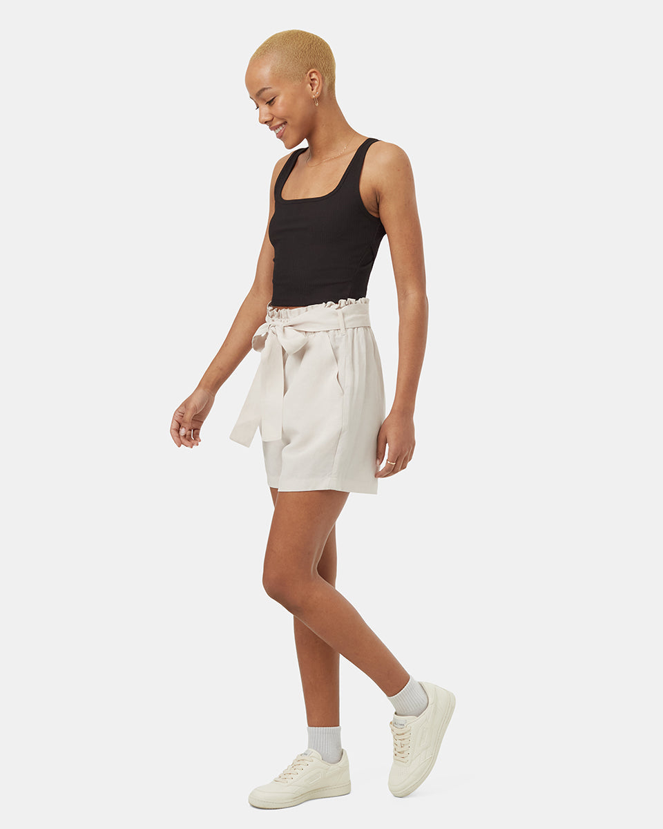 TechRib Wide Strap Scoop Tank
