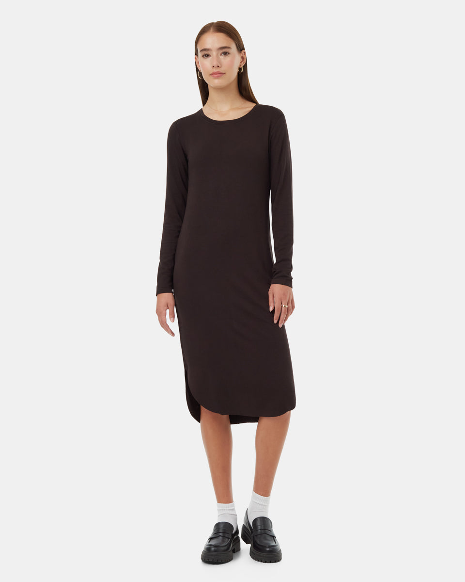 Soft EcoTerry Shirttail Dress