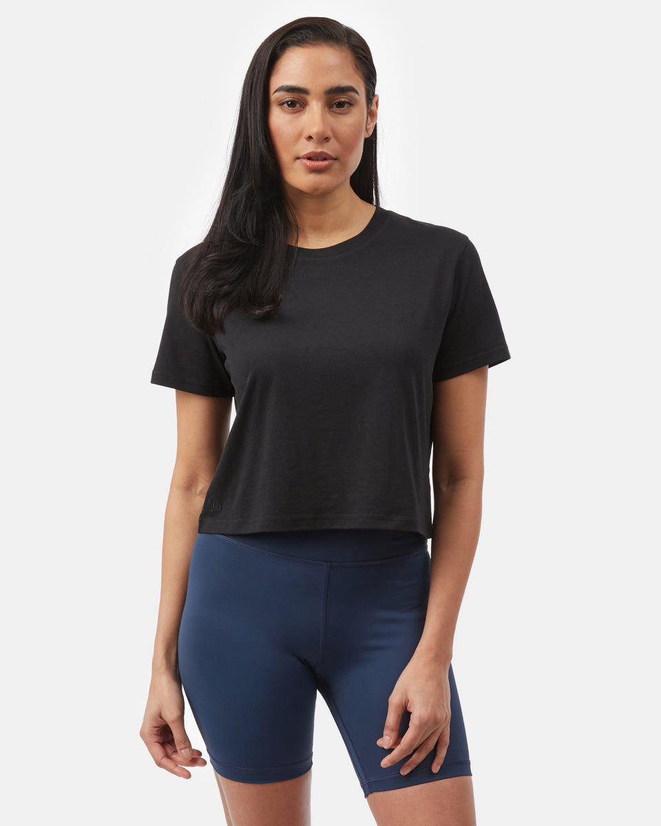 TreeBlend Cropped Relaxed T-Shirt