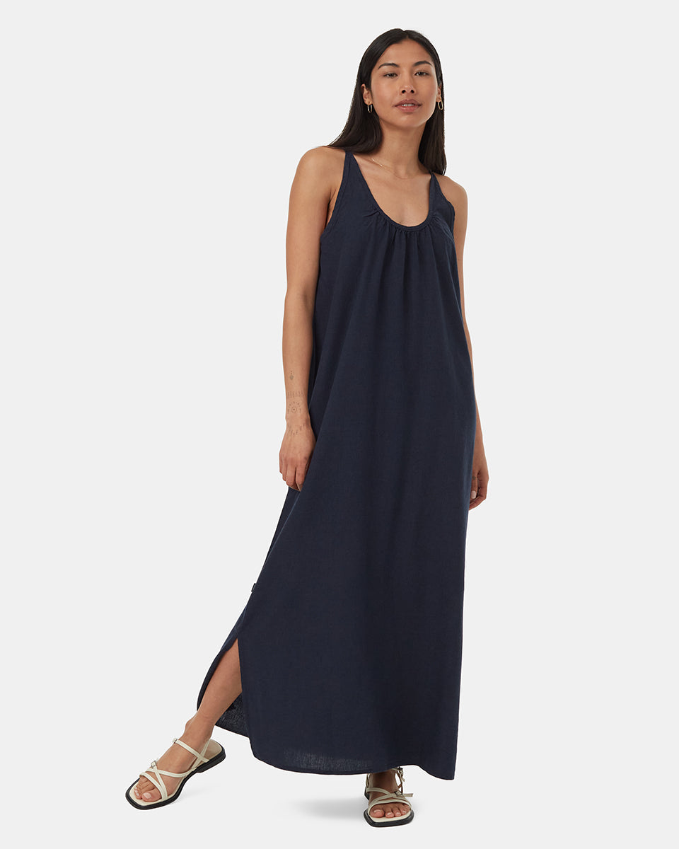 Hemp Reversible Maxi Dress