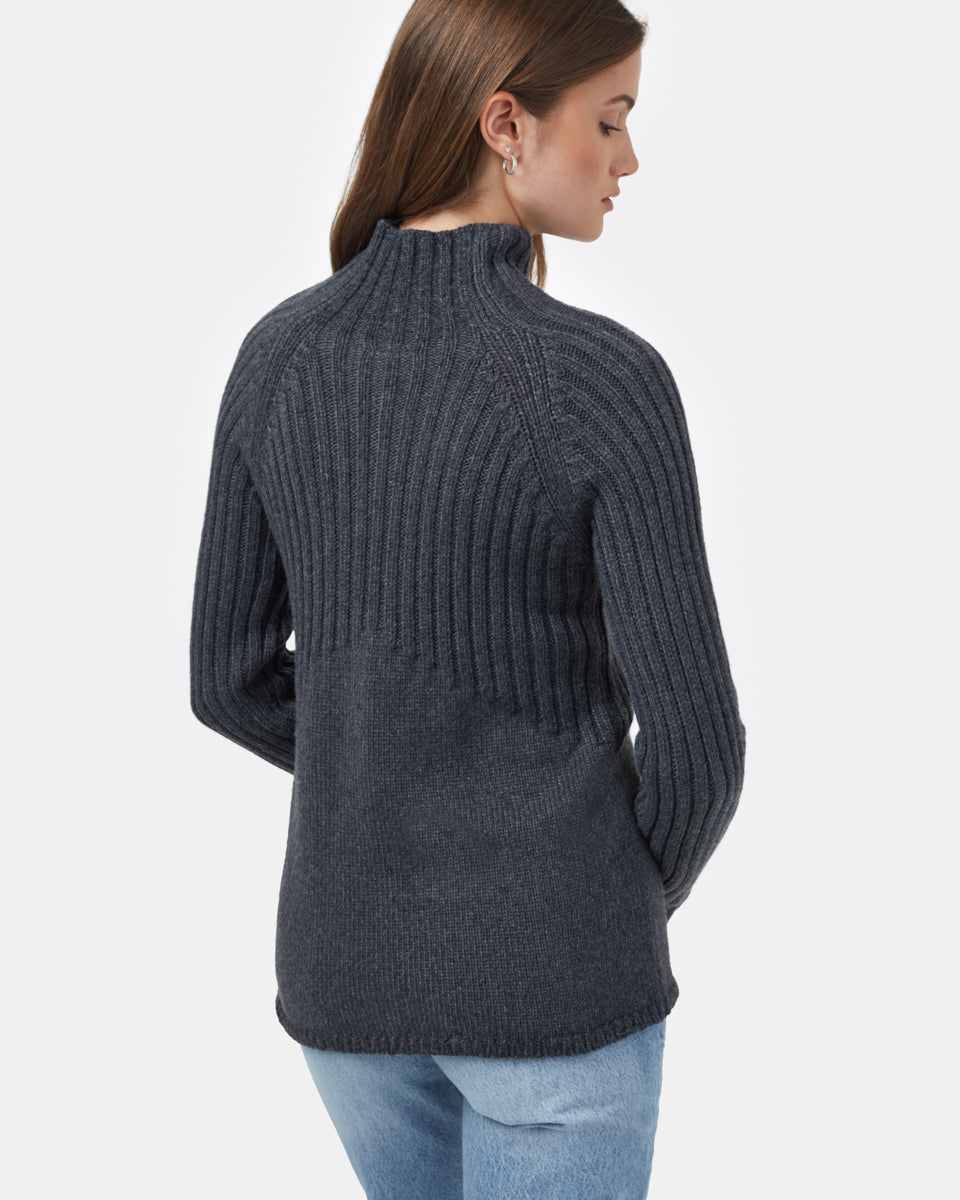 Highline Mock Neck Sweater