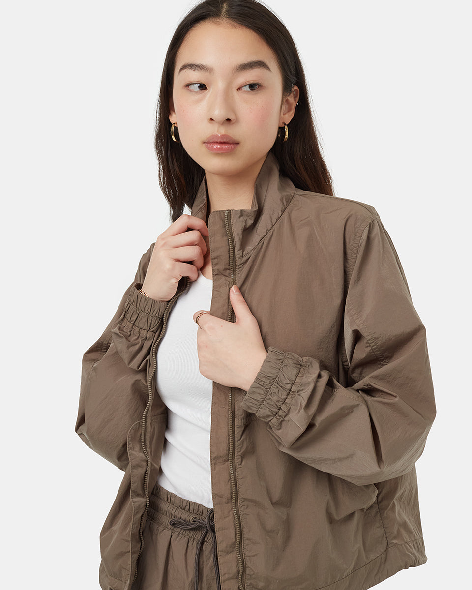 Recycled Nylon Short Jacket