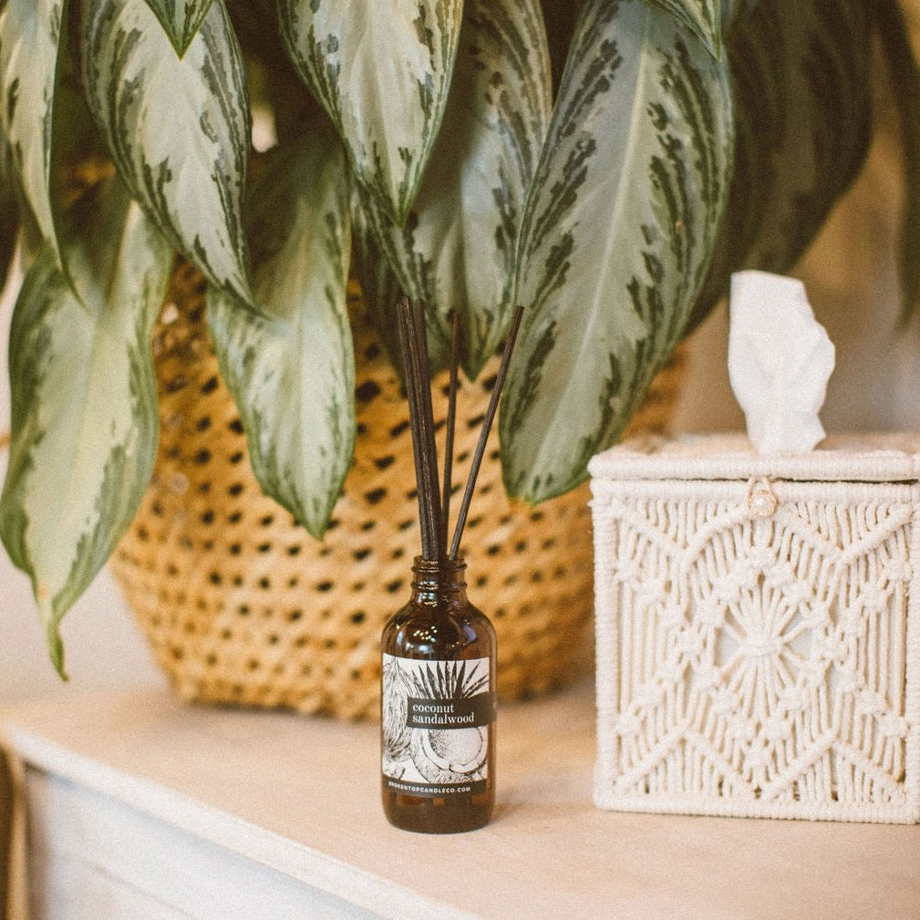 Coconut Sandalwood Reed Diffuser