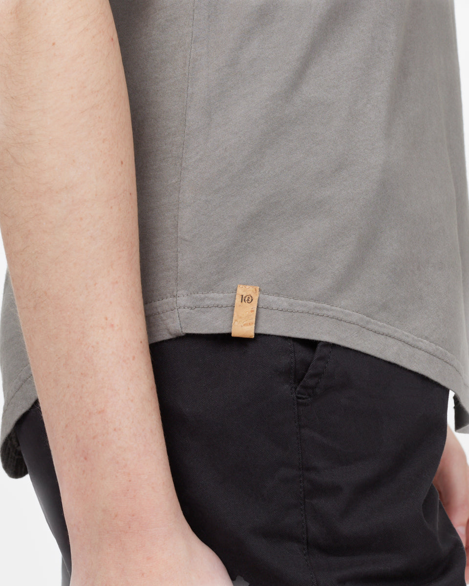 Natural Dye V-Neck T-Shirt