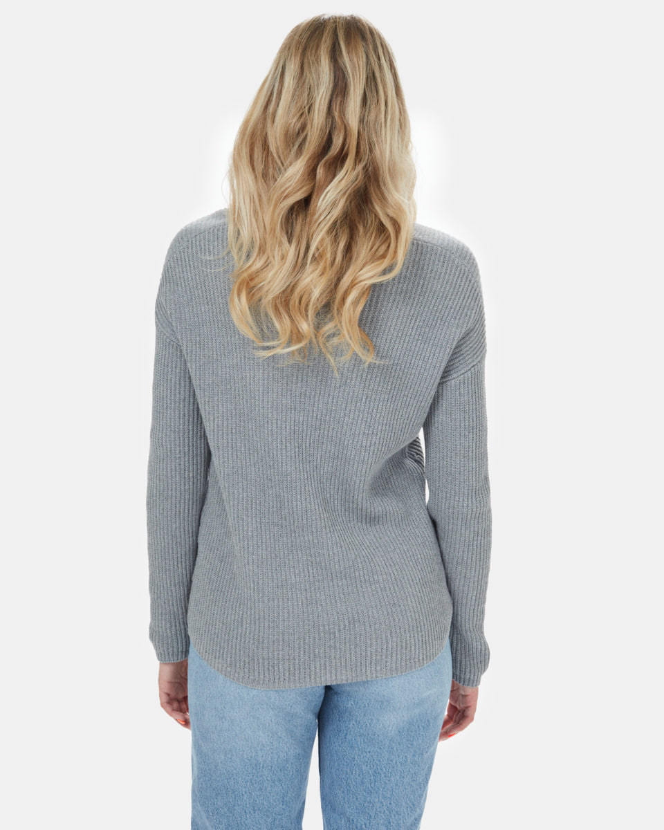 Highline Cotton Light V-Neck Sweater