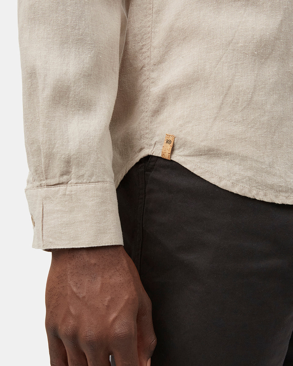 Hemp Button Front Shirt