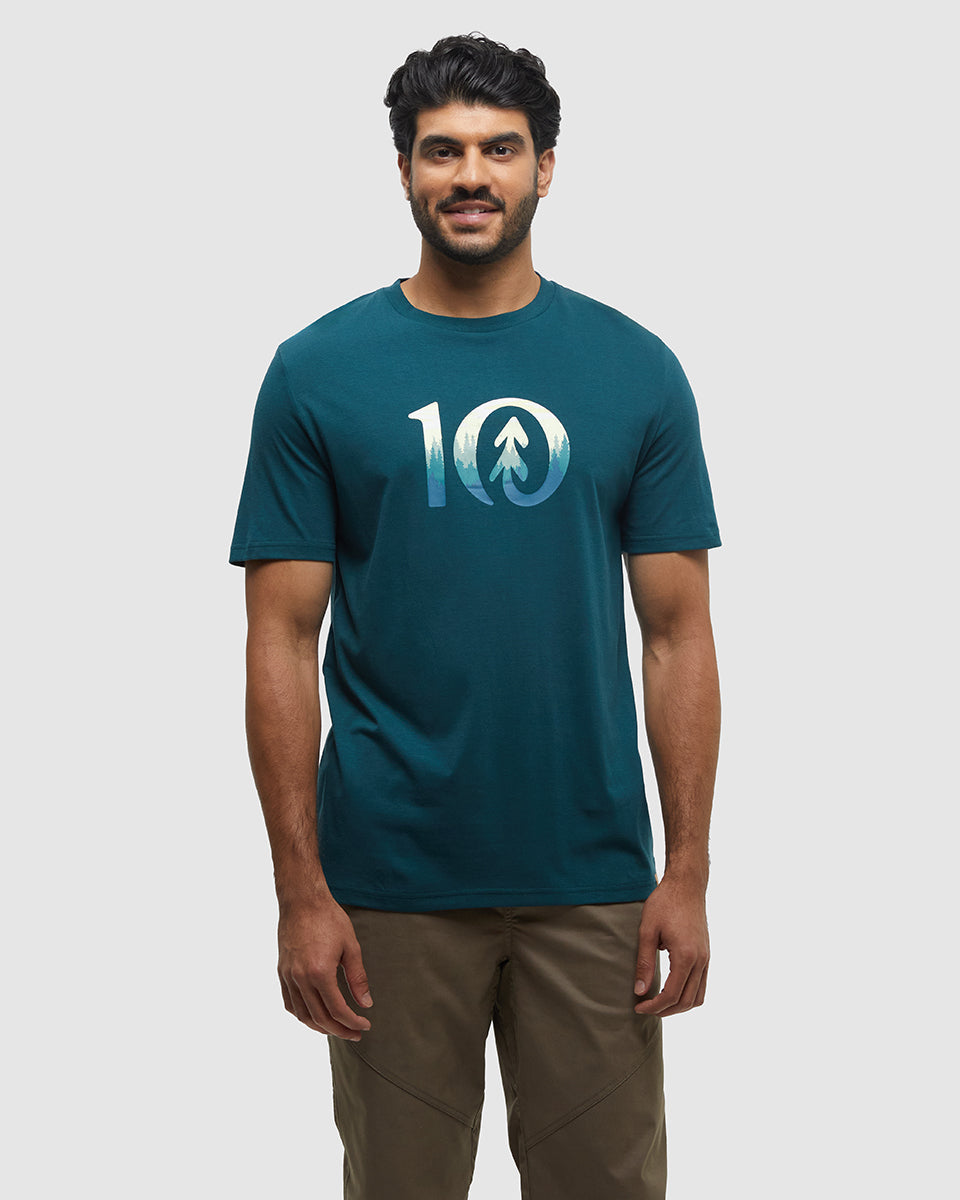 Cloudy Forest Ten T-Shirt