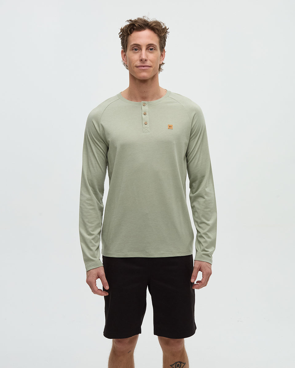 TreeBlend Baker Henley Longsleeve