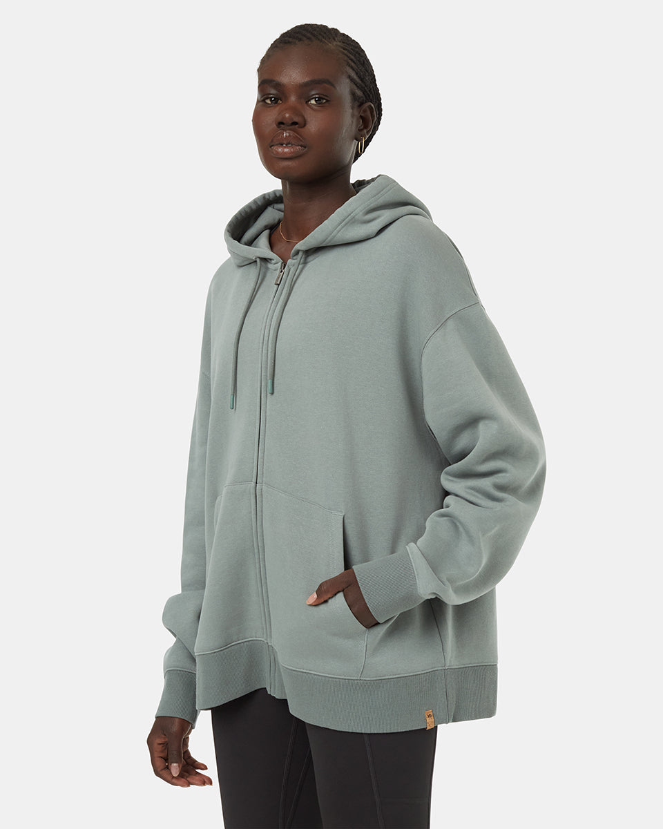 TreeFleece Oversized Zip Hoodie
