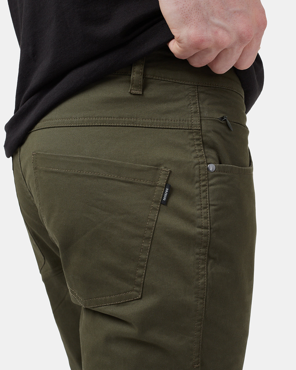 Twill Slim Pant