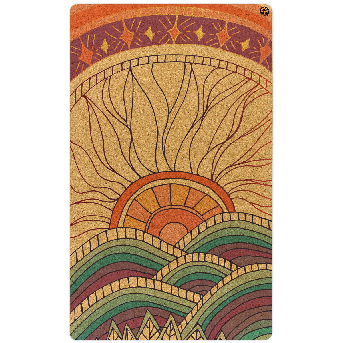 Mountain Magic Nomad XL Cork Yoga Mat