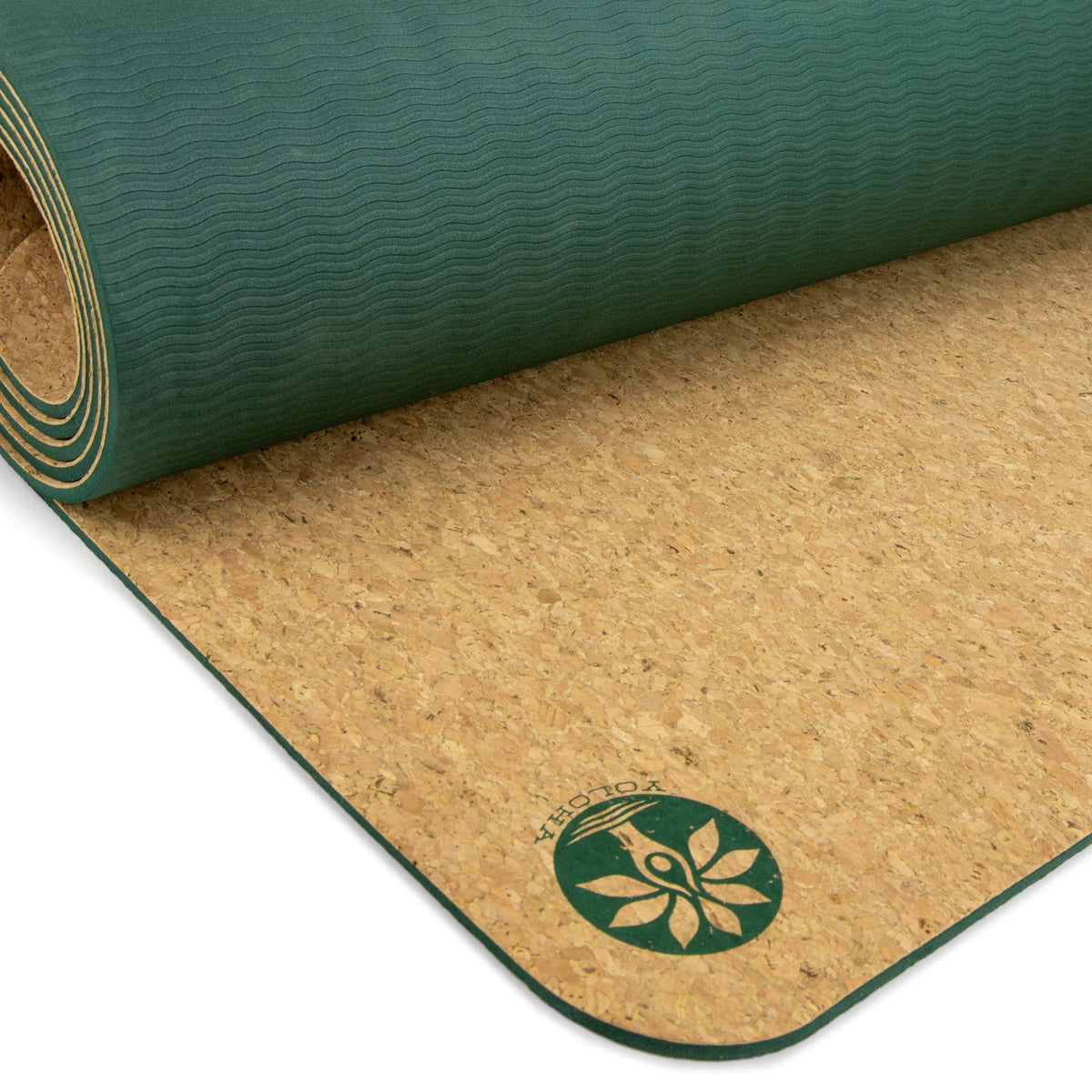 Swirly Flow Nomad Cork Yoga Mat