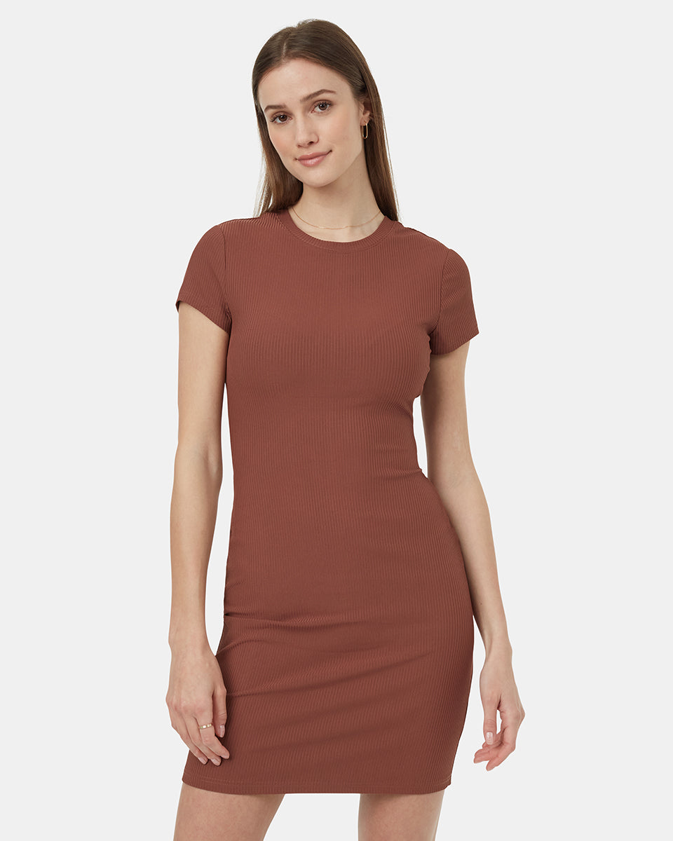 TechRib T-Shirt Dress
