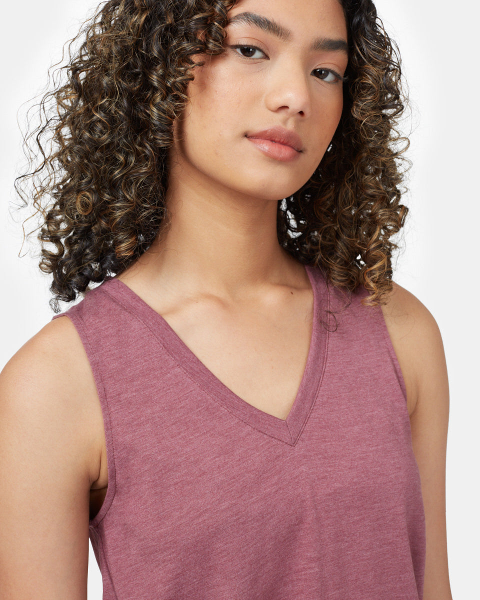 TreeBlend V-Neck Tank