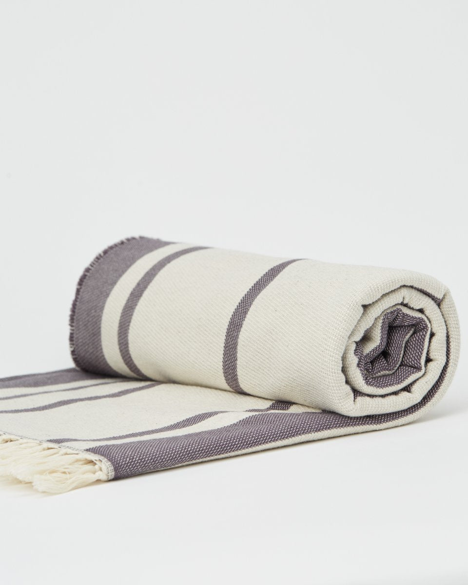 Organic Cotton Breeze Stripe Beach Blanket