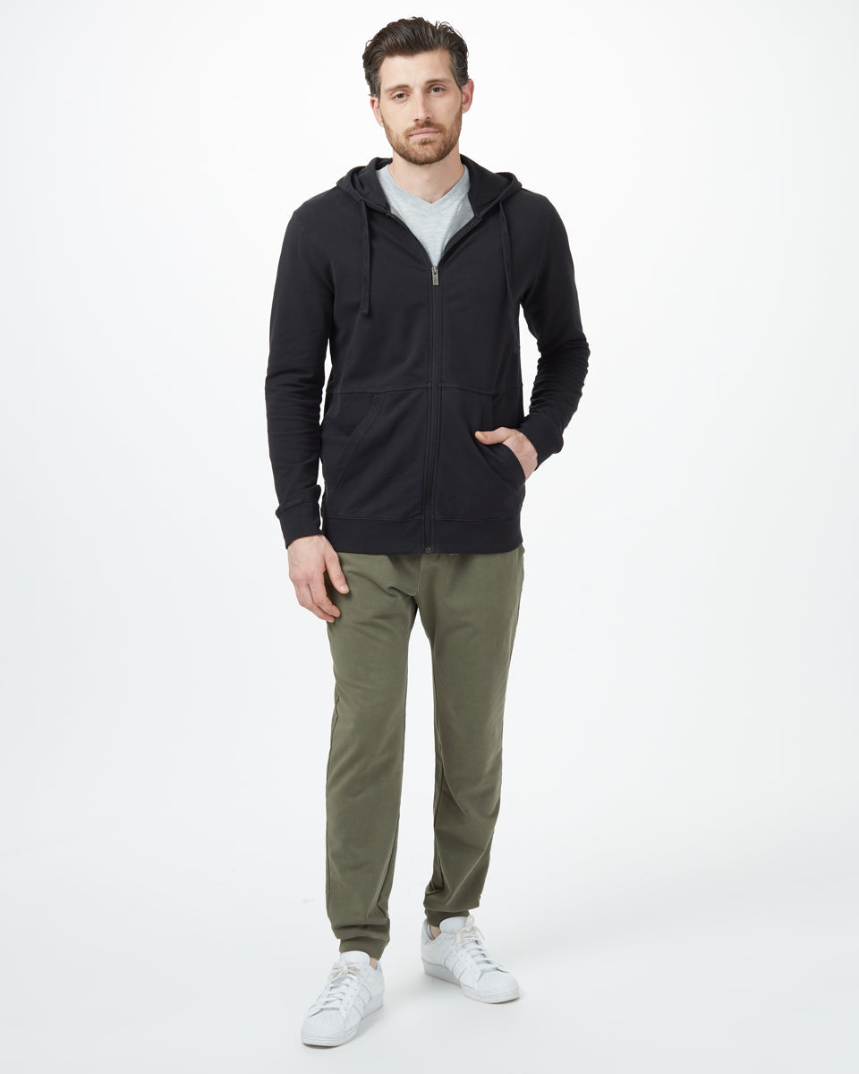 French Terry Zip Hoodie