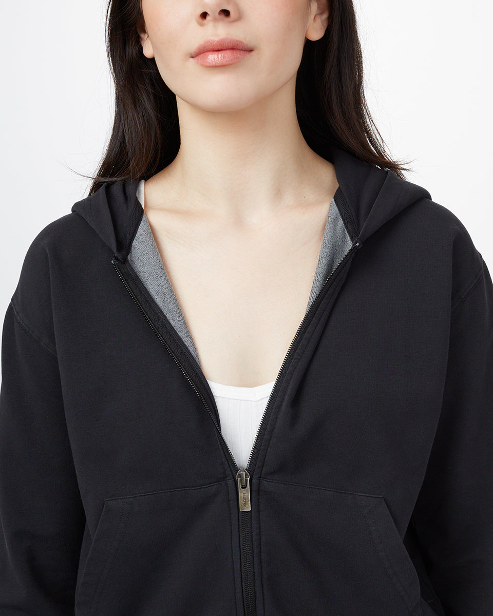 French Terry Zip Hoodie