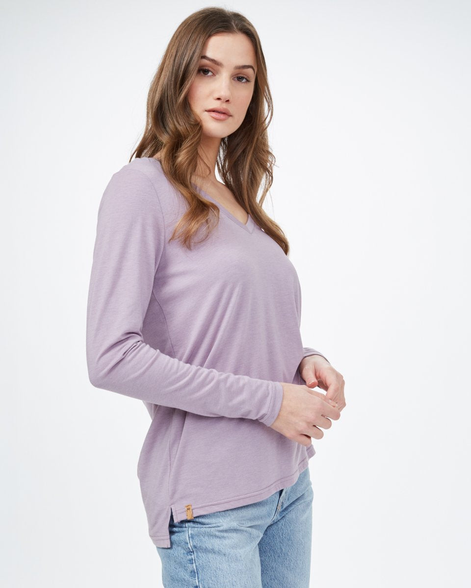 TreeBlend V-Neck Longsleeve T-Shirt