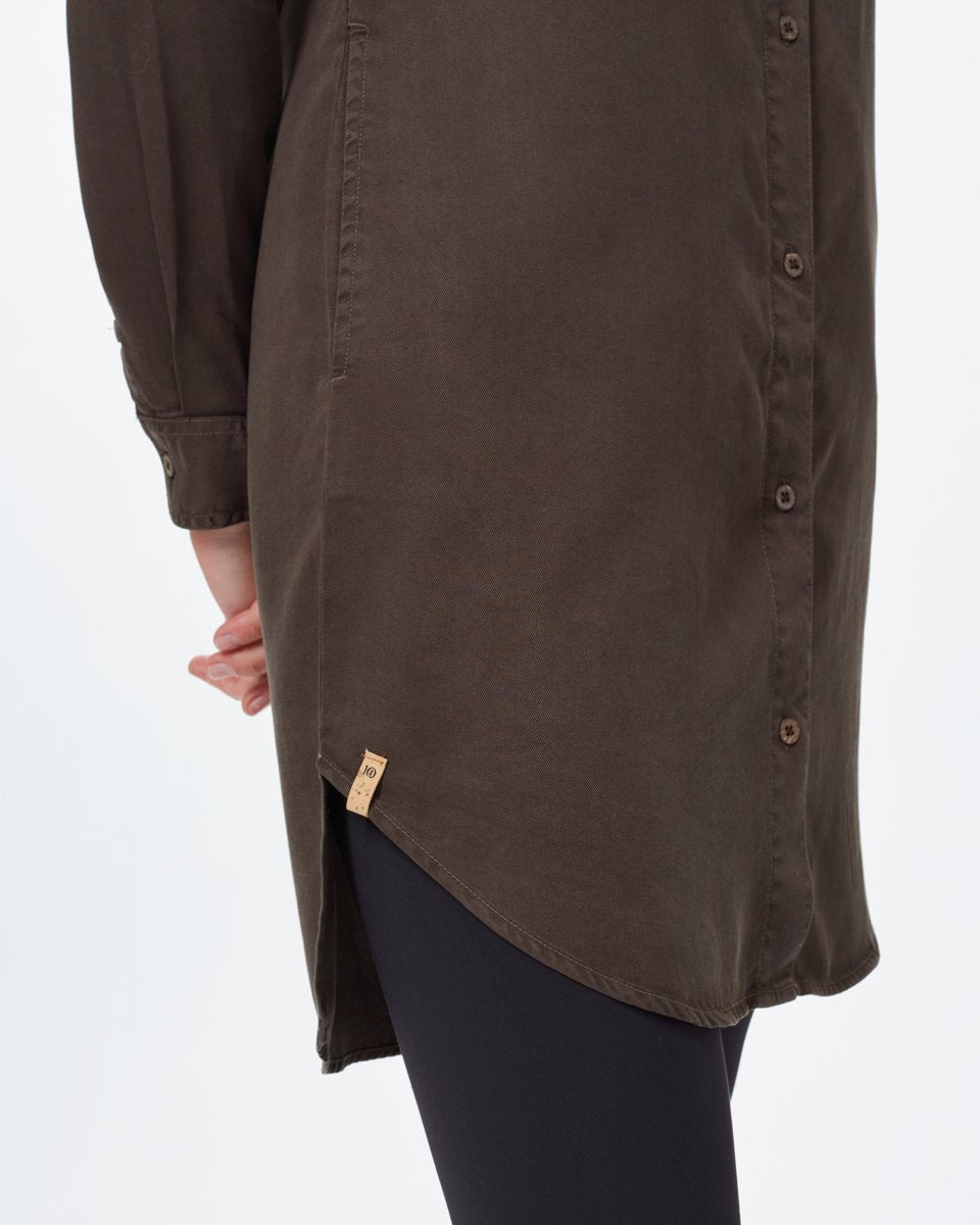 Oversized Shirt Dress