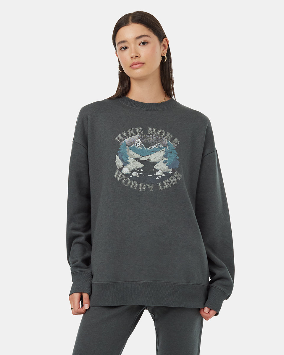 Hike More Oversized Crew