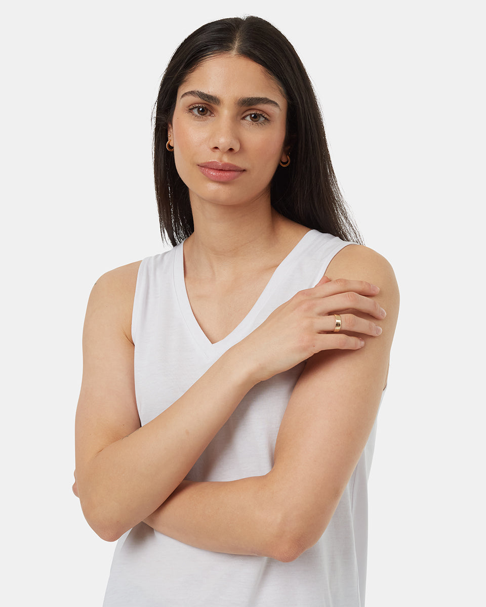 TreeBlend V-Neck Tank