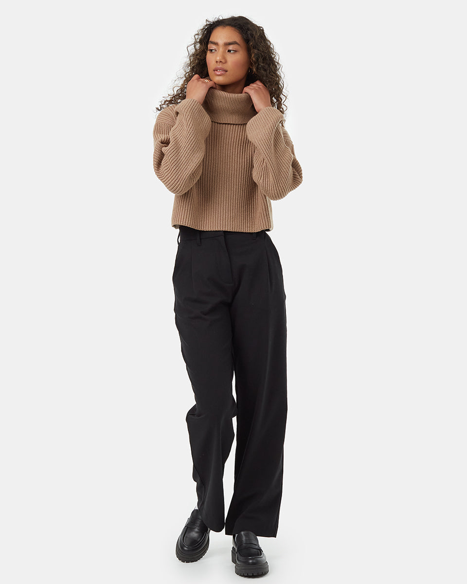 Highline Wide Neck Turtleneck