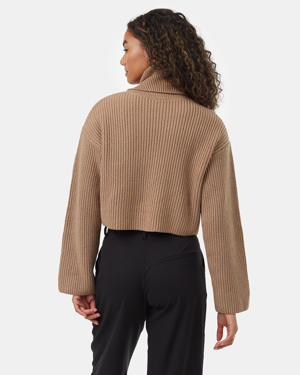 Highline Wide Neck Turtleneck