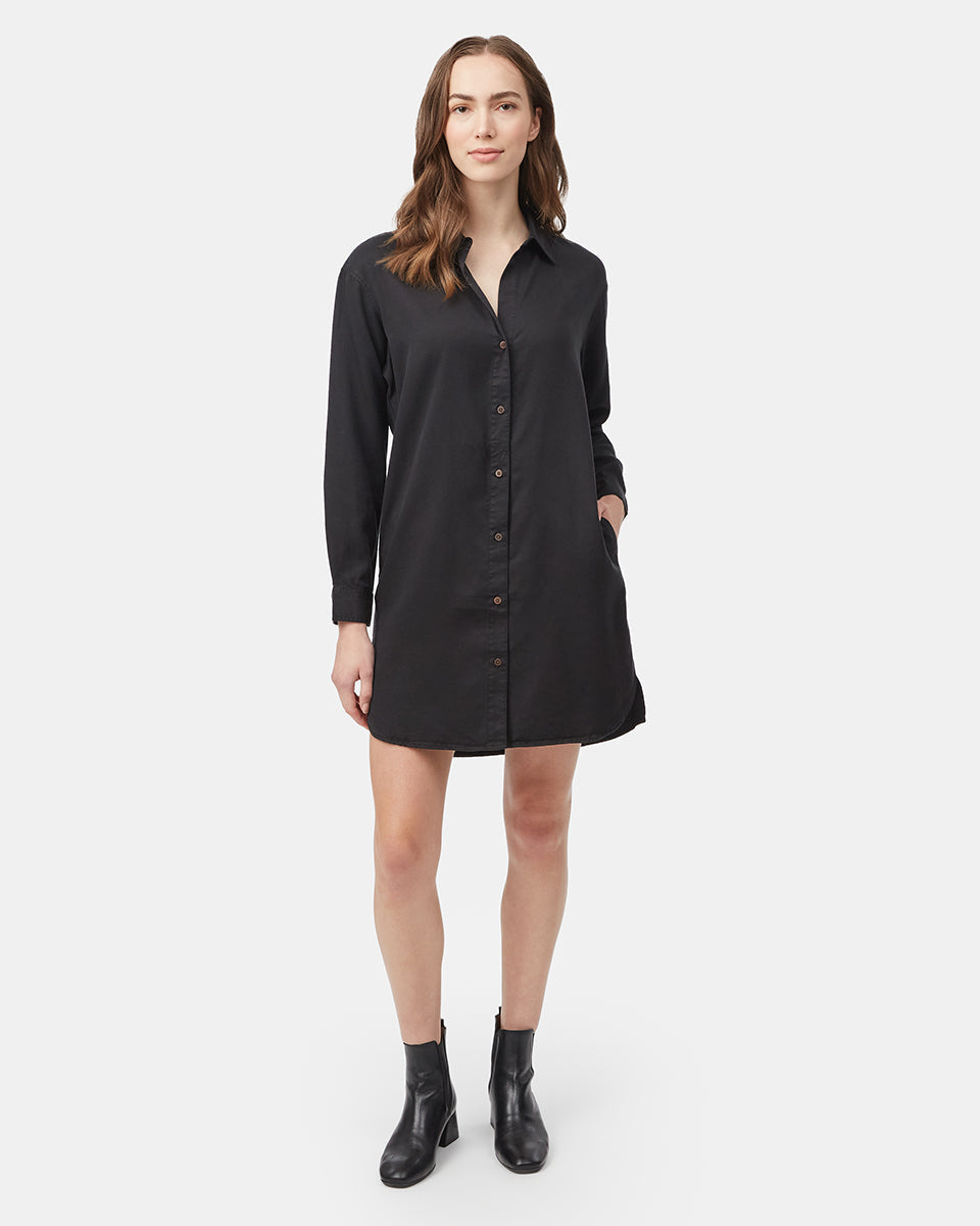 Oversized Shirt Dress