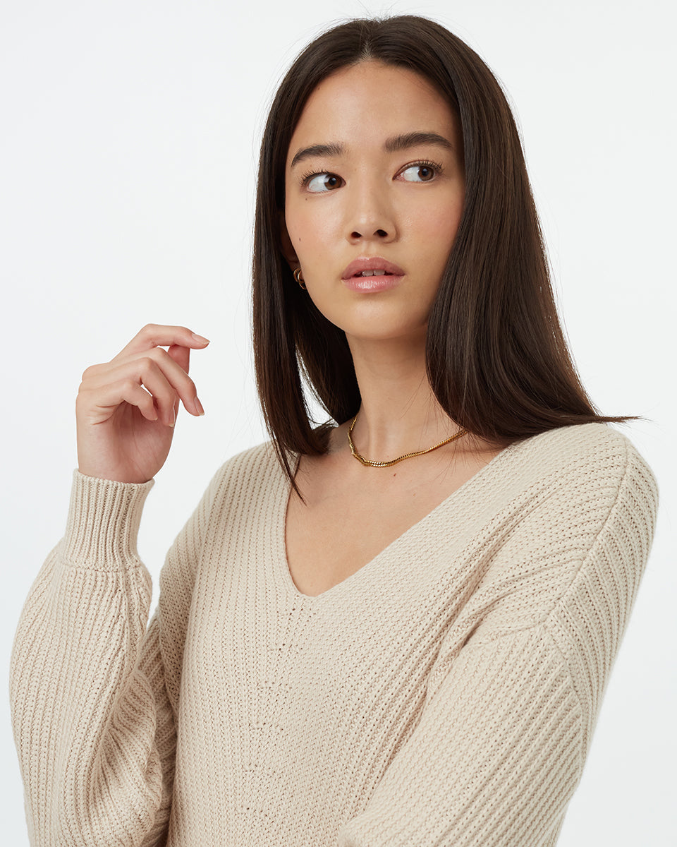 Highline V-Neck Sweater Dress