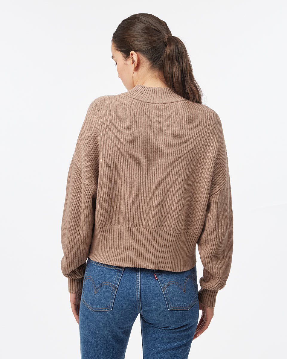 Highline 1/4 Zip Mock Neck
