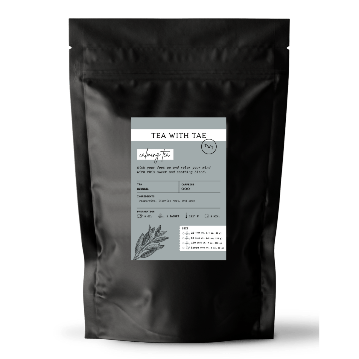 Calming Tea Pouch