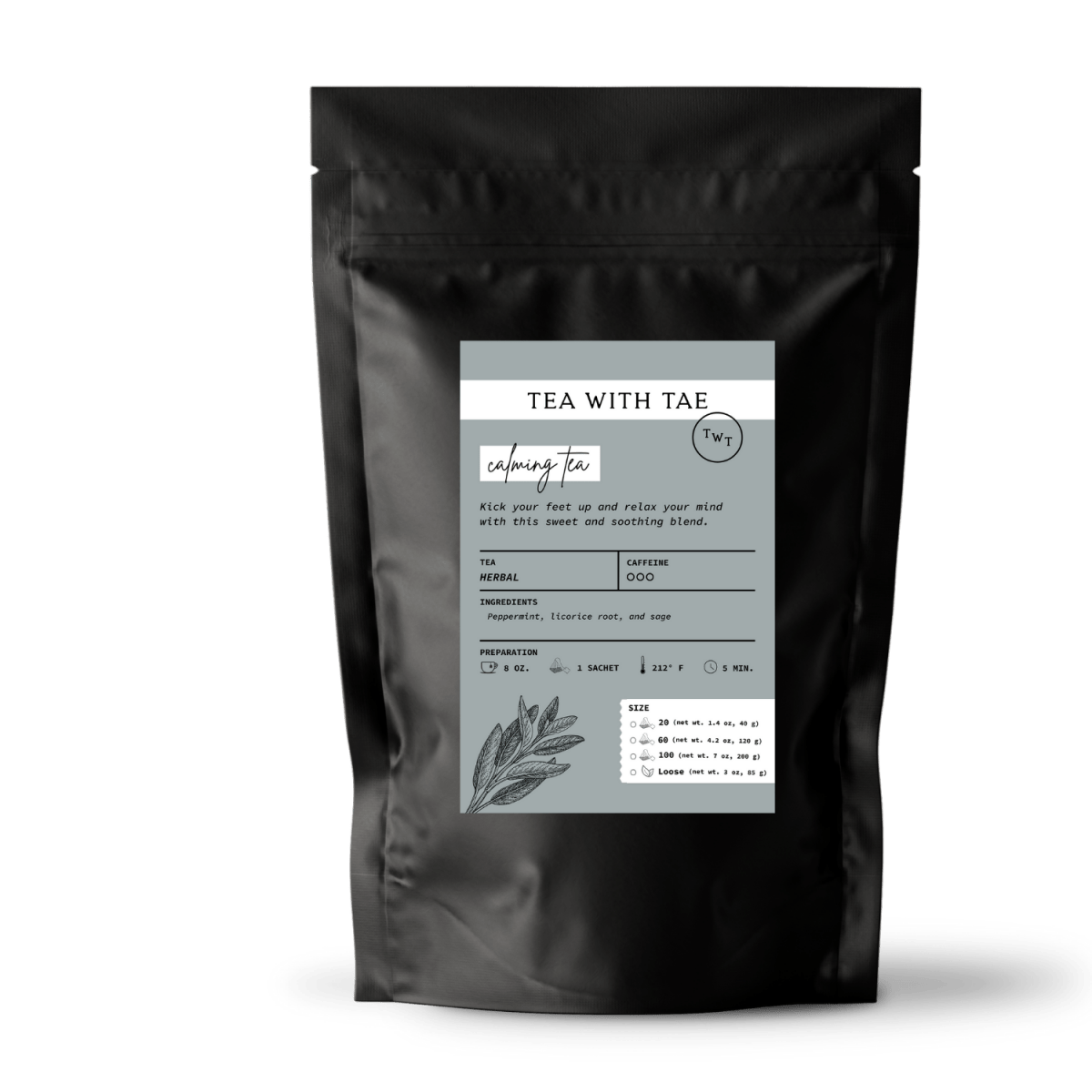 Calming Tea Pouch