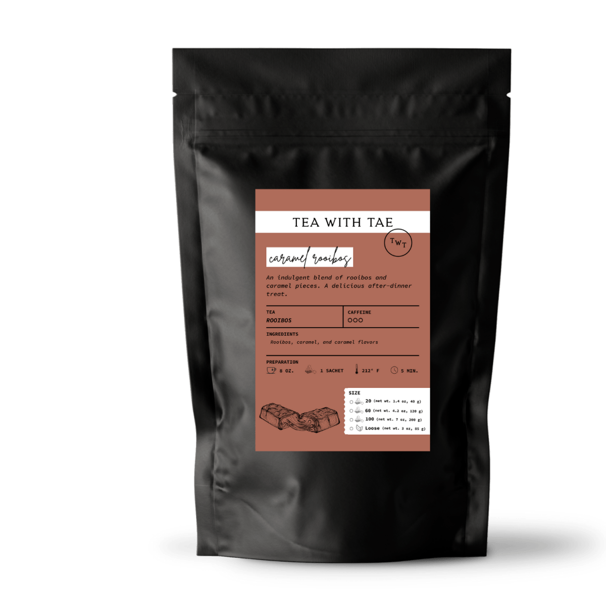 Caramel Rooibos Pouch