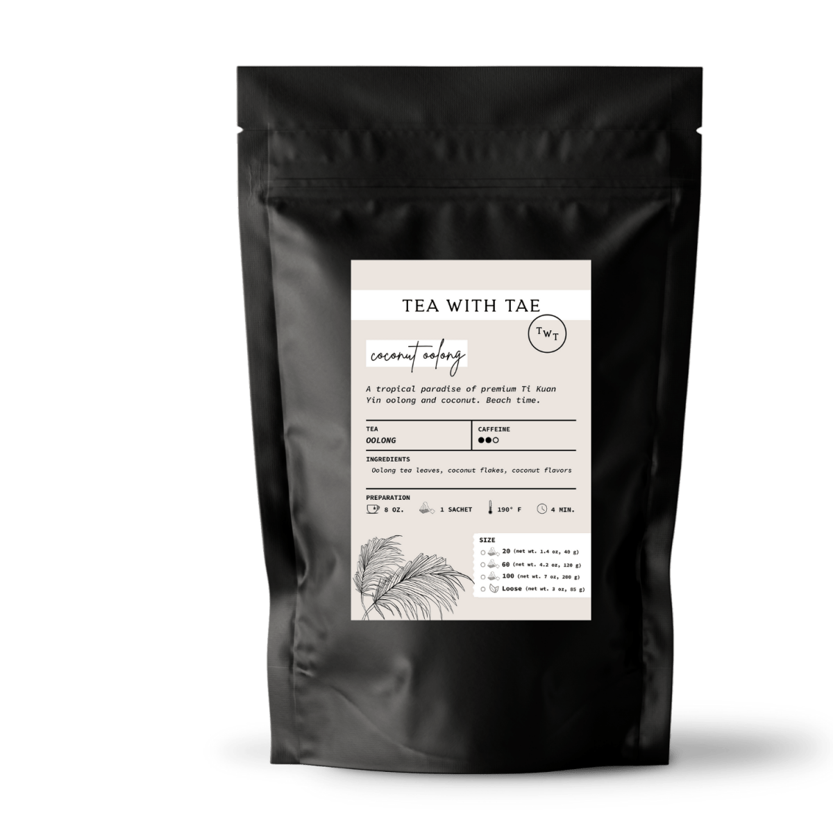 Coconut Oolong Pouch