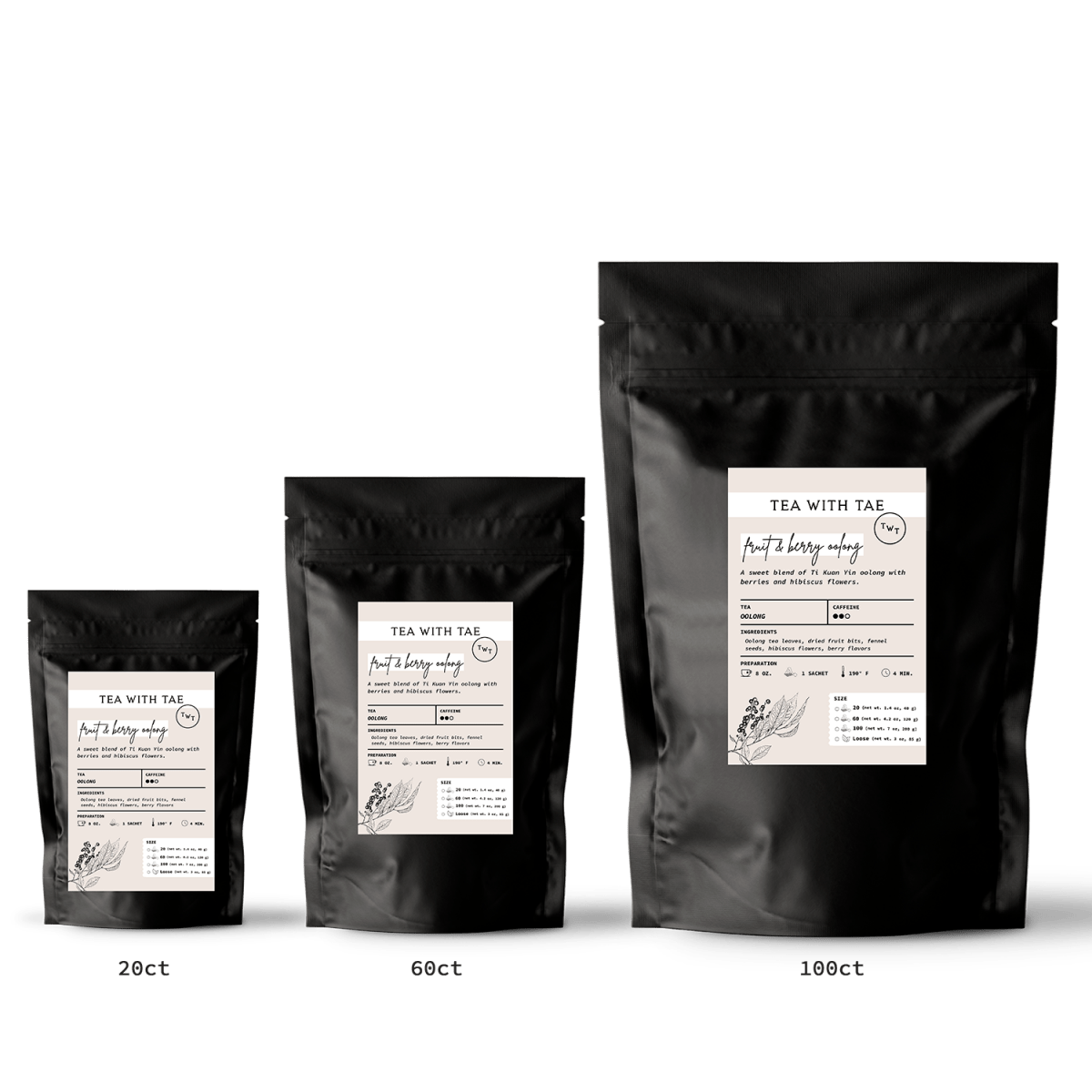 Fruit & Berry Oolong Pouch