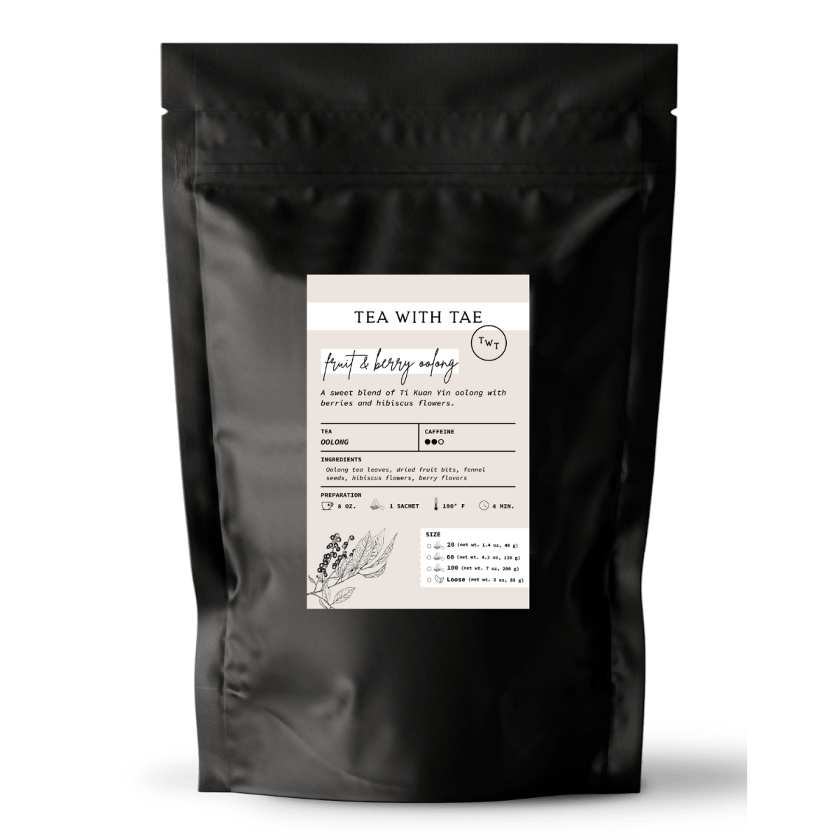 Fruit & Berry Oolong Pouch