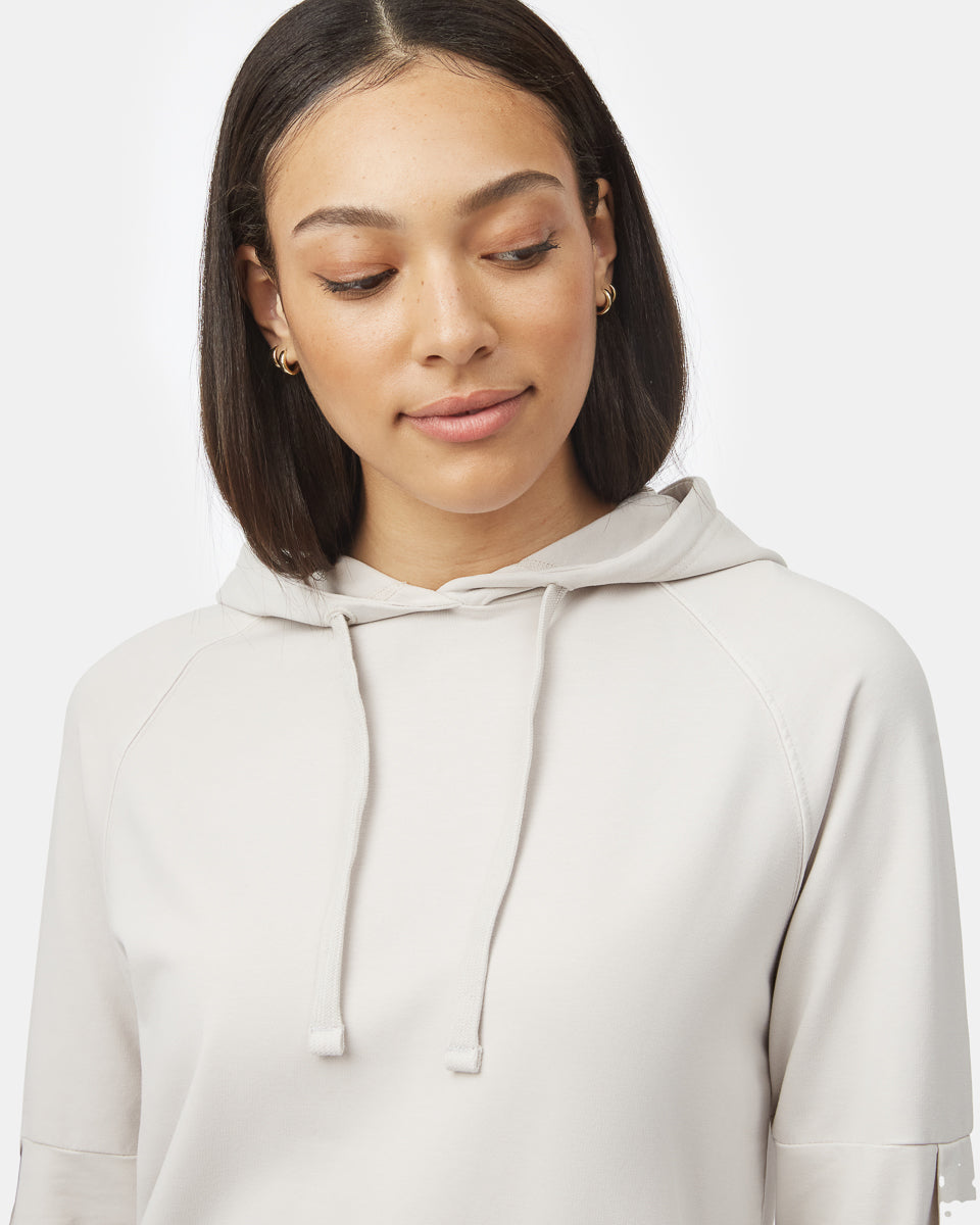 Oversized French Terry Hoodie Dress