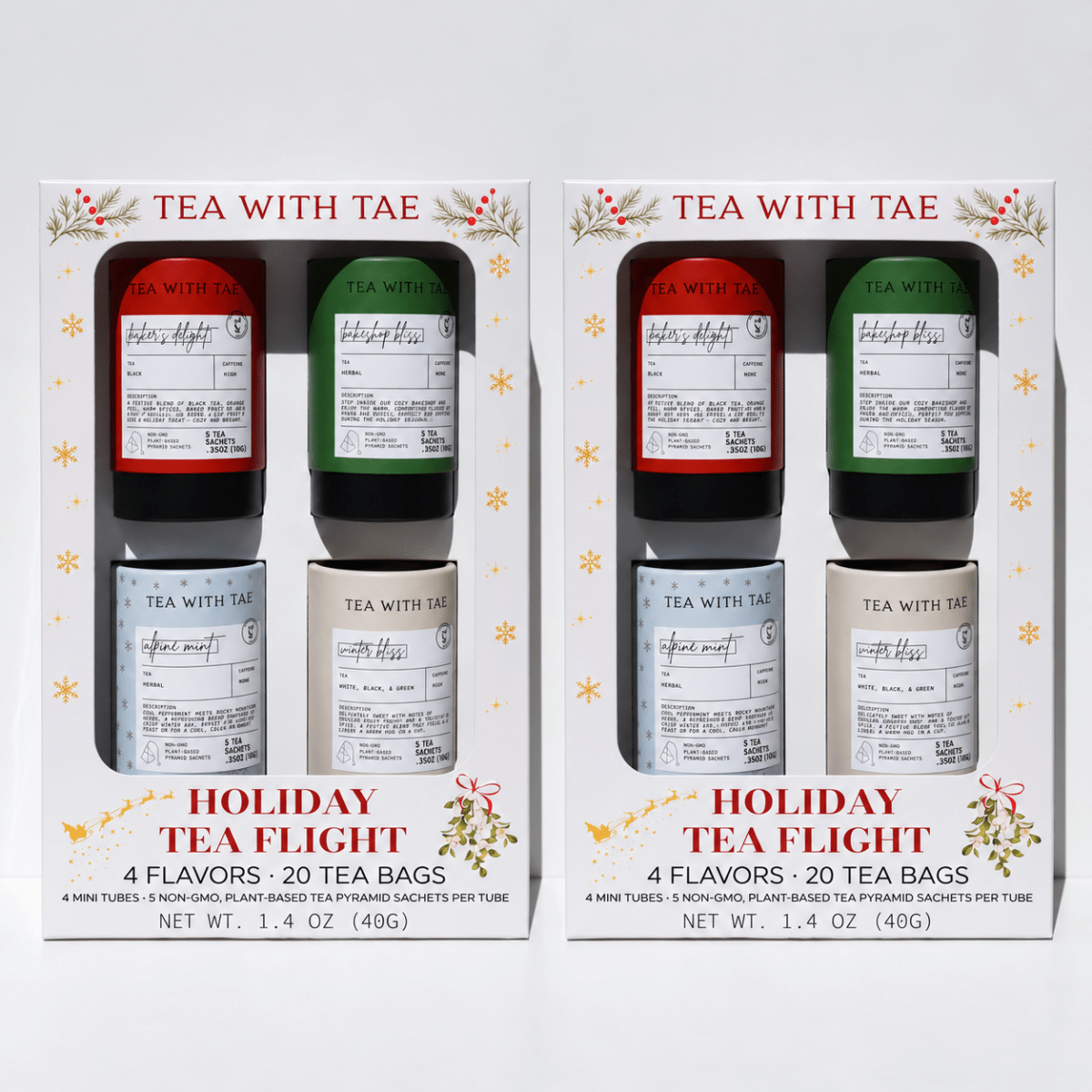 Holiday Tea Flight